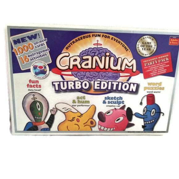 Hasbro Games Cranium Turbo Edition Board Game Poshmark